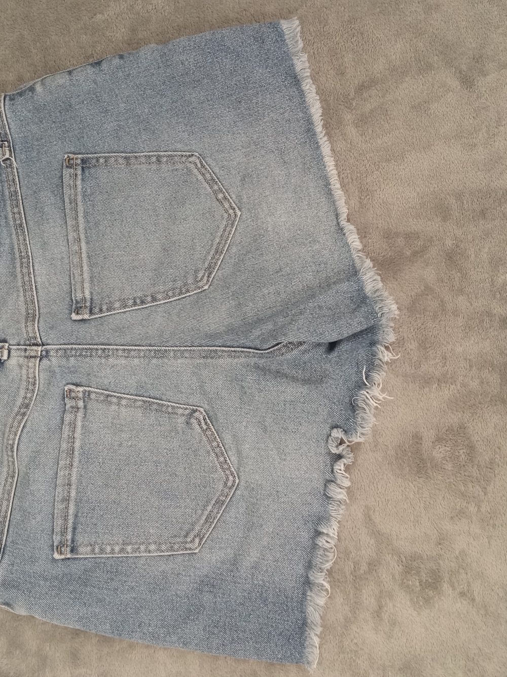 Happily Grey Women’s Light Blue Jeans Shorts Size 11/3 - Picture 7 of 13